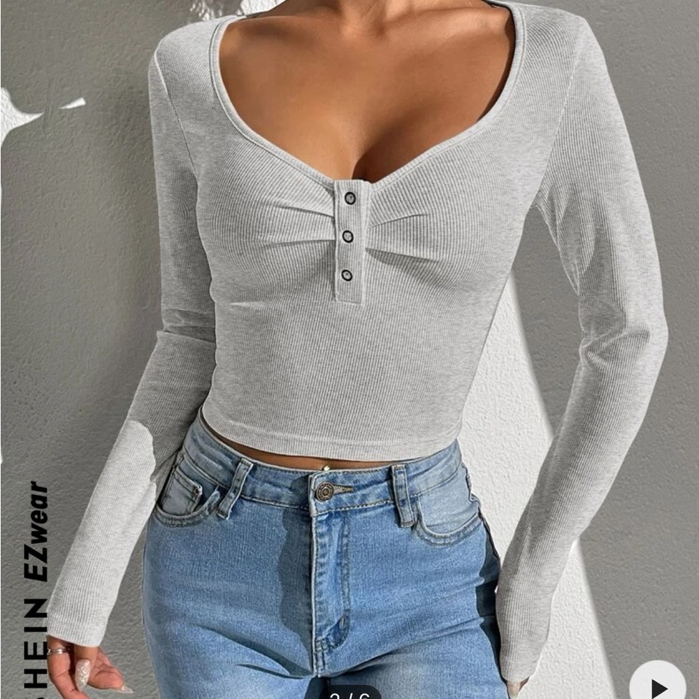 Grey long sleeve